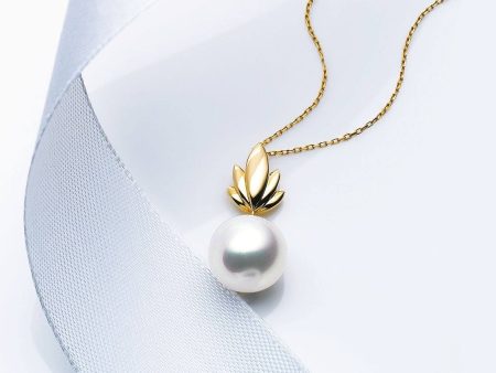 Bloom South Sea White Pearl Pendant Cheap