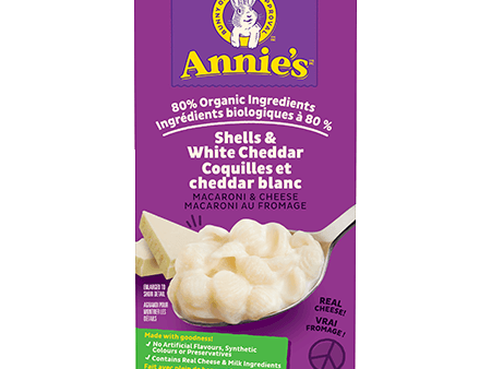 Annie s Homegrown Shells & White Cheddar (170g) Discount