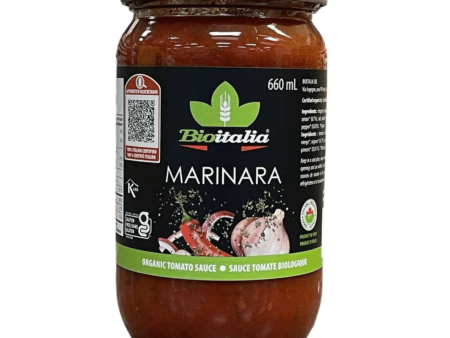 Bioitalia Pasta Sauce - Marinara (660ml) Fashion