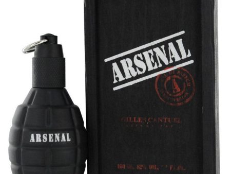 Arsenal Black 3.4 oz EDT for men Supply