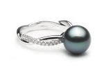 Twist Tahitian Pearl Ring Fashion