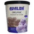 Avalon Organic Ice Cream - Blueberry (946ml) For Sale