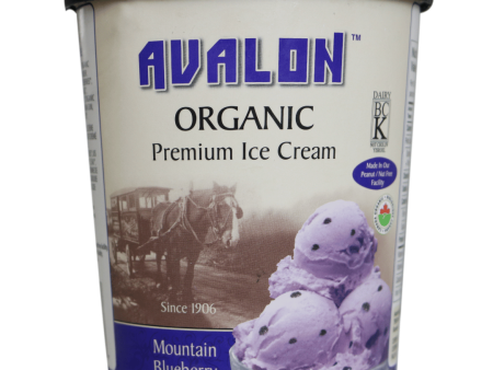 Avalon Organic Ice Cream - Blueberry (946ml) For Sale