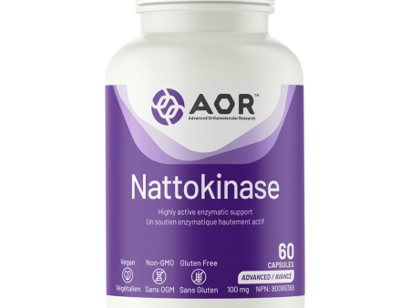 AOR Nattokinase 100mg (60 VCaps) For Sale