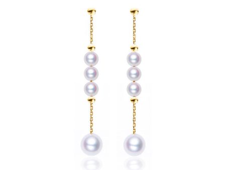 Candlestick Freshwater Pearl Earrings Online now