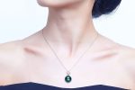 Cluster Black Pearl Pendant Online Hot Sale