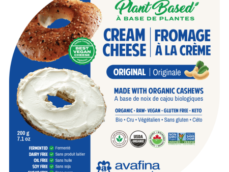 Avafina Organics Vegan Cream Cheese - Original (200g) Online