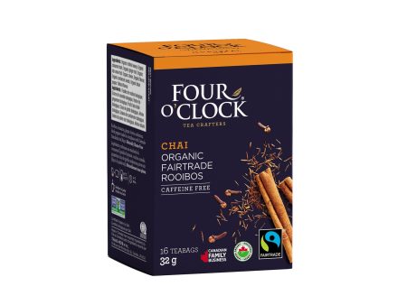 Four O Clock - Chai Rooibos Tea (16ct) Online Hot Sale