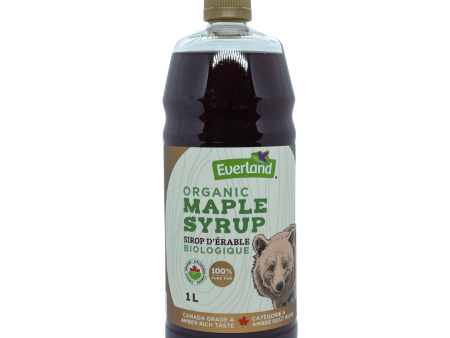 Everland Organic Maple Syrup Amber (1L) Supply