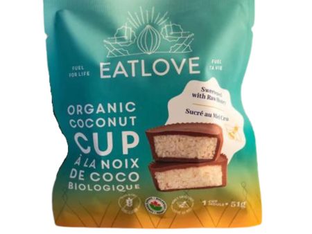 EatLove Organic Coconut Cup (51g) For Cheap