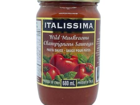 Italissima Pasta Sauce - Wild Mushroom (680ml) Hot on Sale