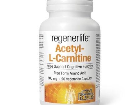 Natural Factors regenerlife Acetyl-L-Carnitine (90 VCaps) Discount