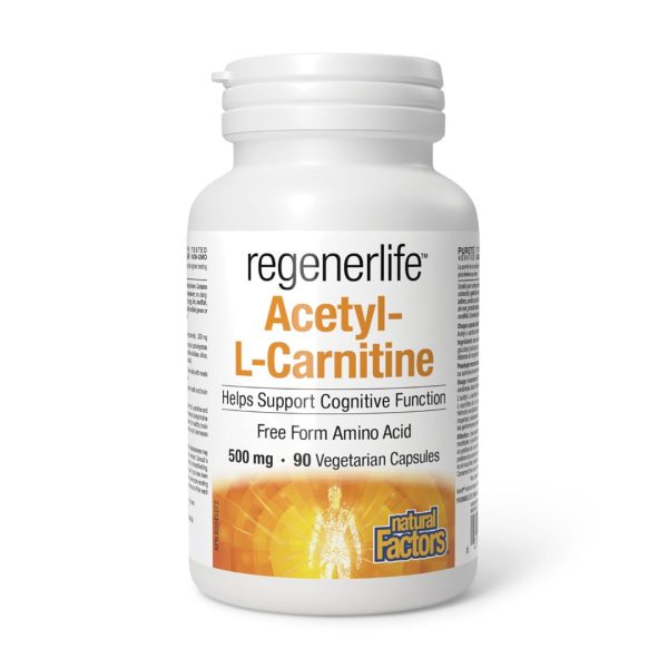 Natural Factors regenerlife Acetyl-L-Carnitine (90 VCaps) Discount