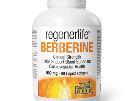 Natural Factors regenerlife Berberine (90 Sgels) Supply