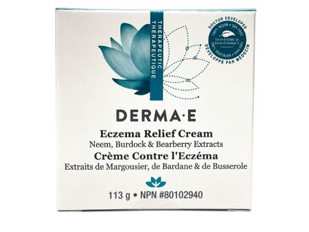 Derma-E Eczema Relief Cream (113g) For Discount