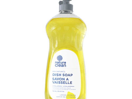 Nature Clean Dishwashing Liquid Lemon Verbena (740ml) Hot on Sale