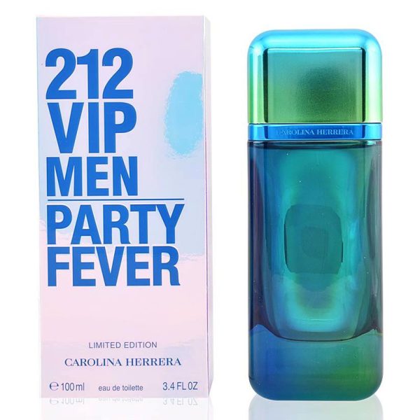 212 VIP Men Party Fever 3.4 oz EDT for men Supply