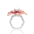 La Fleur Akoya Pearl Ring Sale