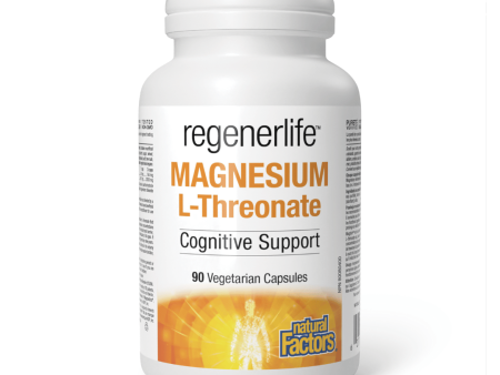 Natural Factors regenerlife Magnesium L-Threonate (90 VCaps) Online Sale