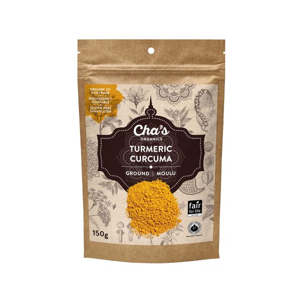 Cha s Organics Ground Turmeric (150g) Sale