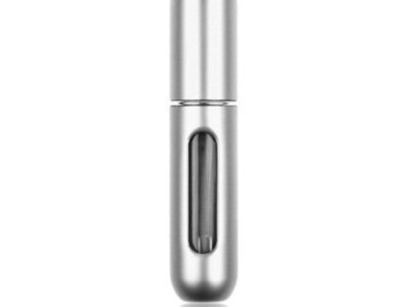 Silver Refillable Travel Automizer 5 ml Discount