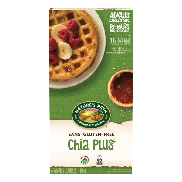 Nature s Path Waffles - Chia Plus (210g) on Sale