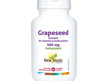 New Roots Grapeseed Extract 500mg (60 VCaps) Discount