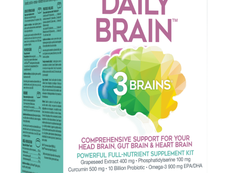 3 Brains Daily Brain (30 packets) Online Hot Sale