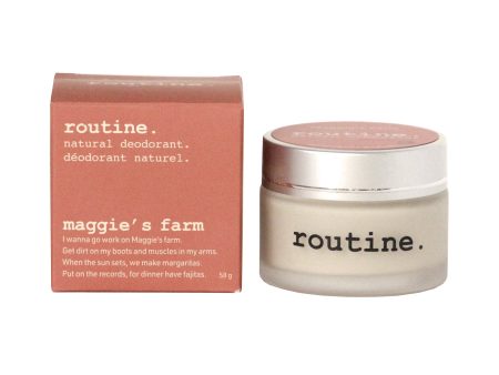 Routine Natural Deodorant - Maggie s Farm (58g) on Sale