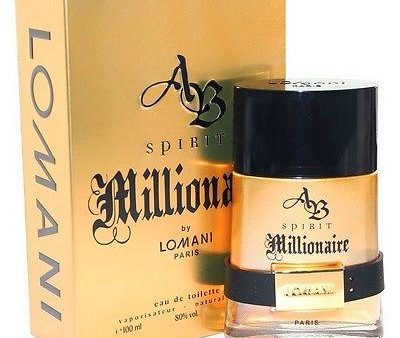 AB Spirit Millionaire by Lomani 3.3 oz EDP for men For Discount