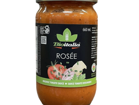 Bioitalia Pasta Sauce - Rosee (660ml) Hot on Sale