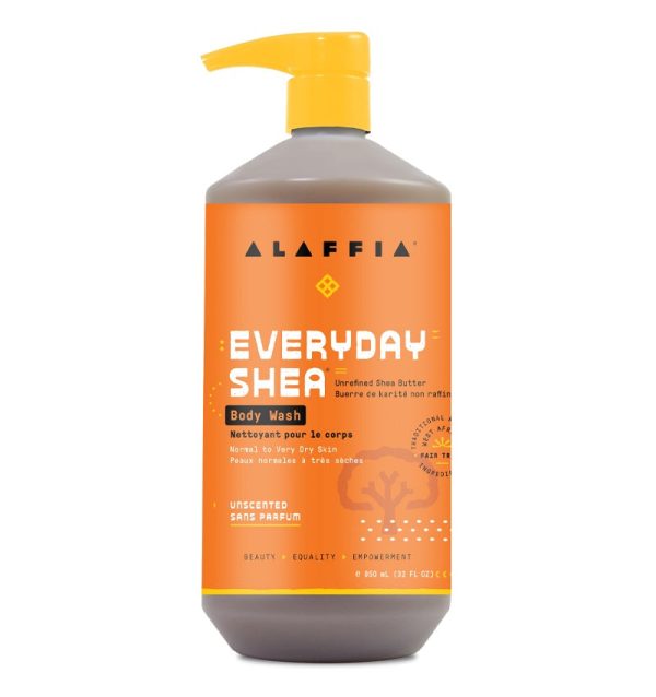 Alaffia Everyday Shea Body Wash - Unscented (950ml) Sale