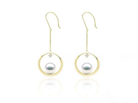 Calypso Akoya Pearl Earrings Hot on Sale