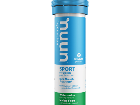 nuun Sport Watermelon (10 Tabs) Hot on Sale