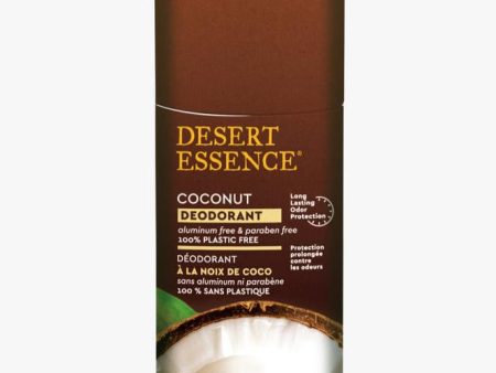 Desert Essence Deodorant - Coconut (63g) Online now