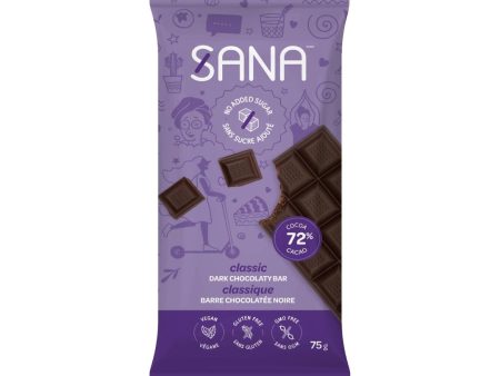 Sana Dark Chocolaty Bar - Classic (75g) Online Sale