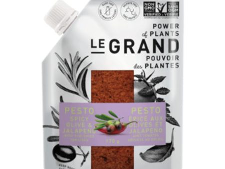 LeGrand Pesto - Spicy Olive & Jalapeno (170g) on Sale