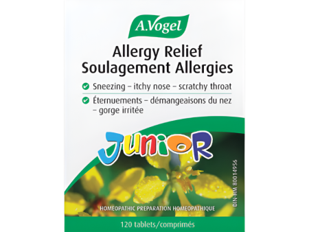 A. Vogel Allergy Relief Junior (120 Tabs) For Sale