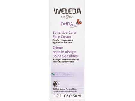 Weleda Baby  Sensitive Face Cream With White Mallow Extracts (50ml) Discount