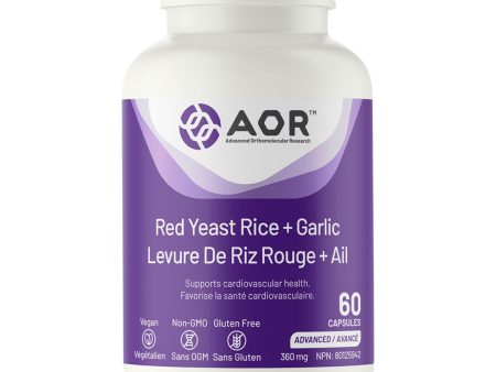 AOR Red Yeast Rice + Garlic (60 Caps) Fashion