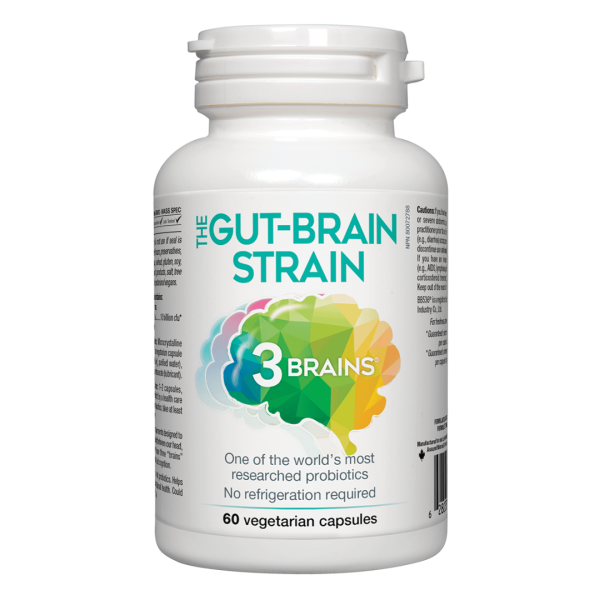 3 Brains Gut-Brain Strain (60 VCaps) Online now