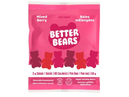 Better Bears Vegan Gummies - Mixed Berry (50g) Sale