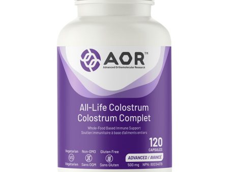 AOR All-Life Colostrum (120 Caps) For Discount