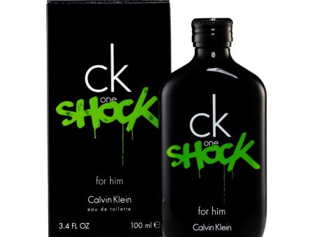 CK ONE Shock 3.4 oz EDT for men Supply