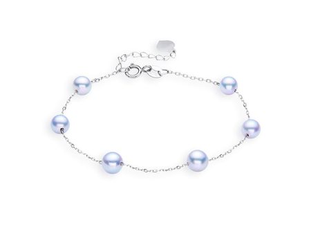 Madama Tincup Pearl Bracelet For Sale