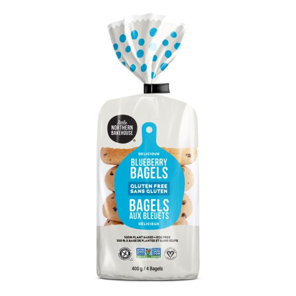 Little Northern Bakehouse Gluten-Free Bagels - Blueberry (400g) Hot on Sale