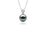 Cluster Black Pearl Pendant Online Hot Sale