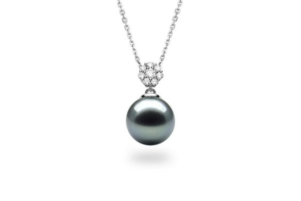 Cluster Black Pearl Pendant Online Hot Sale