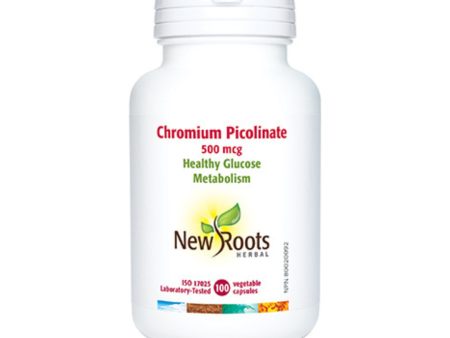 New Roots Chromium Picolinate 500mcg (100 VCaps) Online