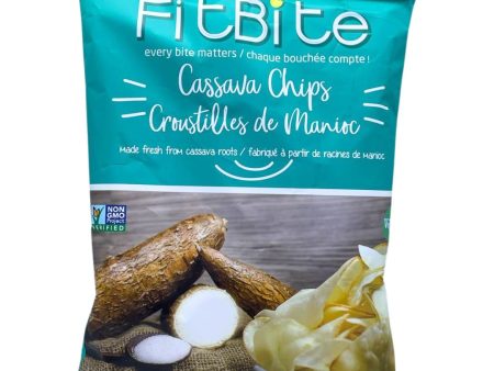 FitBite Cassava Chips - Sea Salt (100g) Online Sale